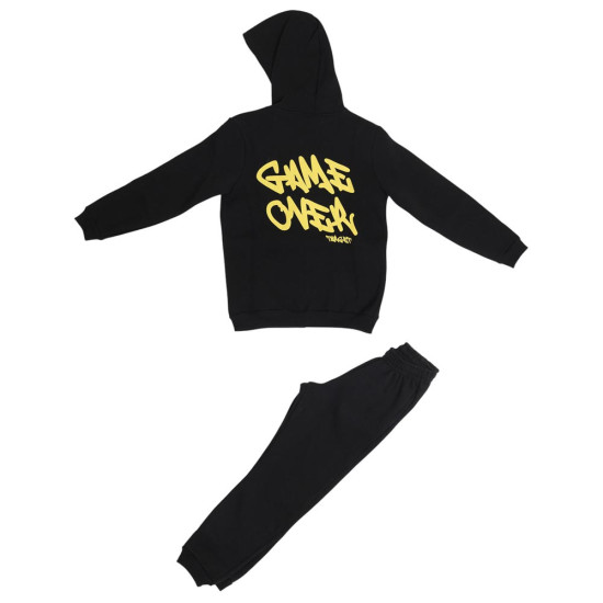 Target Παιδικές φόρμες σετ Back Print Hoodie & Cuffed Fleece Pants ''Game Over'' Target Παιδικές φόρμες σετ Back Print Hoodie & Cuffed Fleece Pants ''Game Over''